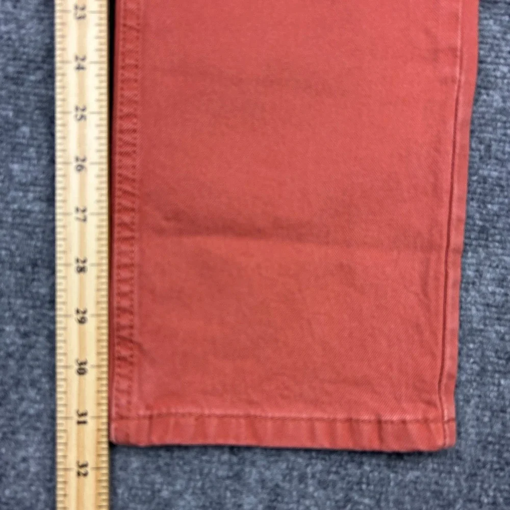 Levis 511 Slim Jeans Mens 32x32 Etruscan Red (Orange) Stretch Twill Pants